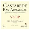 Castarede Armagnac VSOP 750ml