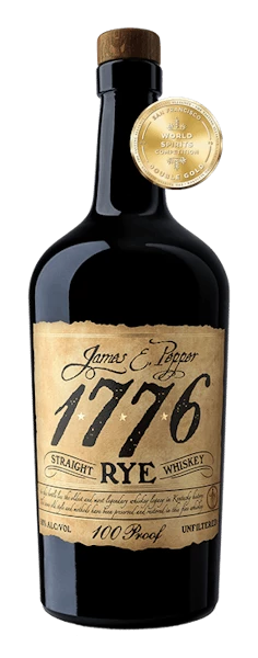 James E. Pepper 1776 100prf Straight 'Rye' Whiskey