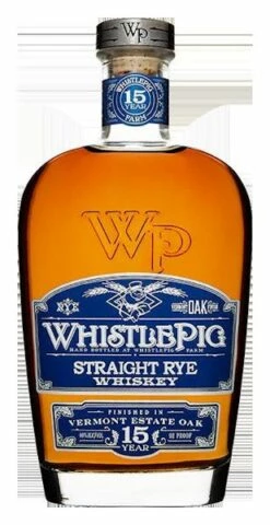 WhistlePig 15yr 750ml 100 Straight Rye Whiskey