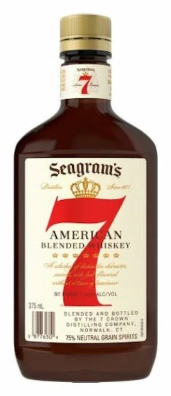 Seagrams 7 Crown Canadian Blended Whisky 375ml
