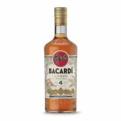 Bacardi Anejo 'Cuatro' 4yr 1.0L Rum