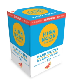 High Noon 'Grapefruit' Vodka And Soda 4-355ml Cans