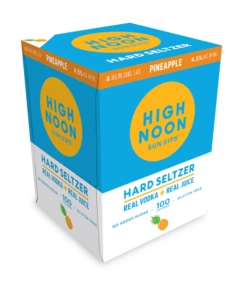 High Noon 'Pineapple' Vodka And Soda 4-355ml Cans