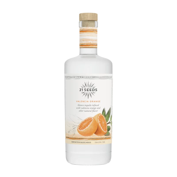 21 Seeds Valencia Orange Tequila 750ml 1 21 Seeds Valencia Orange Tequila 750ml