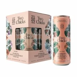 Two Chicks 'Paloma' Tequila Grapefruit 4-355ml Cans