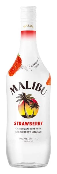 Malibu 'Strawberry' Rum 1.0L