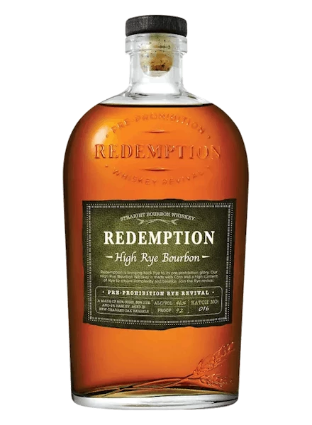 Redemption 'High Rye' 92Prf Bourbon Whiskey 750ml 4 Redemption 'High Rye' 92Prf Bourbon Whiskey 750ml -Empire Wine Sales Shop 41967