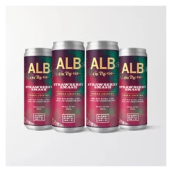 ALB On The Go Strawberry Smash 4-355ml Cans