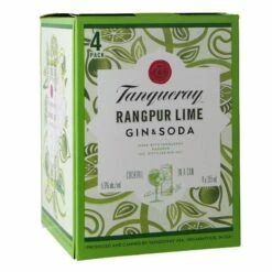 Tanqueray Rangpur 'Lime & Soda Cocktail 4-355ml Cans