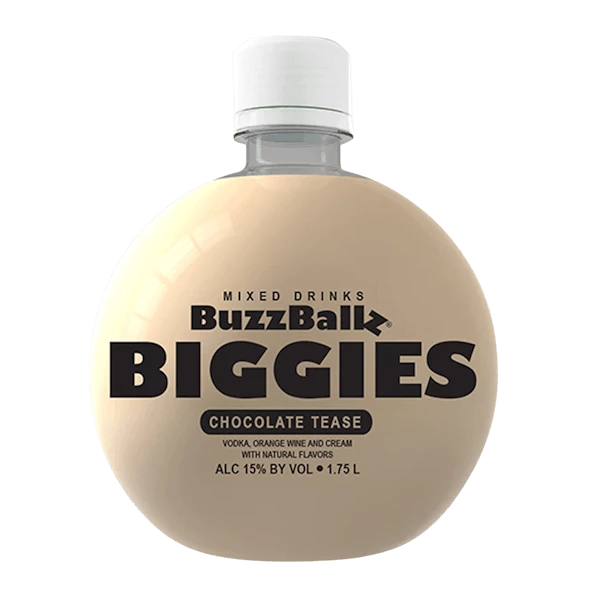Buzzballz 'biggies' Chocoloate Tease 1.75L 1 Buzzballz 'biggies' Chocoloate Tease 1.75L