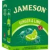 Jameson Ginger & Lime 4-355ml Cans