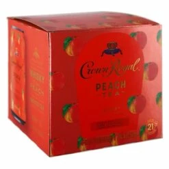 Crown Royal Peach Tea Cocktail 4-355ml Cans