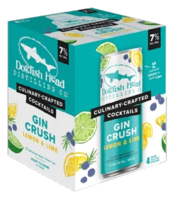 Dogfish Head 'Gin Crush' Lemon Lime Soda 4-355ml Cans