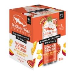 DogFish Head 'Vodka Crush' Blood Orange & Mango 4-355ml