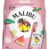 Malibu Cocktail Watermelon Mojito 4-355ml Cans