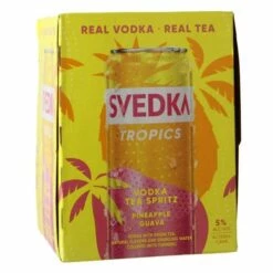 Svedka Tropics Tea Spritz Pineapple Guava 4-355ml Cans