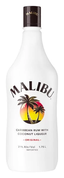 Malibu Coconut Rum 42proof 1.75L