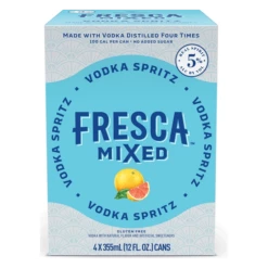 Fresca Mixed Vodka Spritz 4-12oz Cans