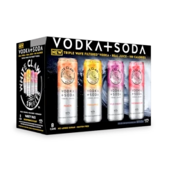 White Claw Vodka Soda Variety Pack 8-12oz Cans