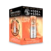 White Claw Vodka Soda Peach 4-12oz Cans