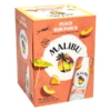 Malibu Cocktail Peach Rum Punch 4-355ml Cans