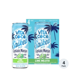 Captain Morgan Vita Coco Lime Mojito 4-355ml Cans