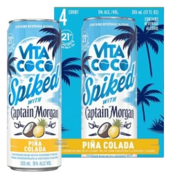 Captain Morgan Vita Coco Pina Colada 4-355ml Cans