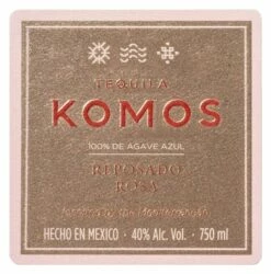 Komos Tequila Reposado Rosa 750ml