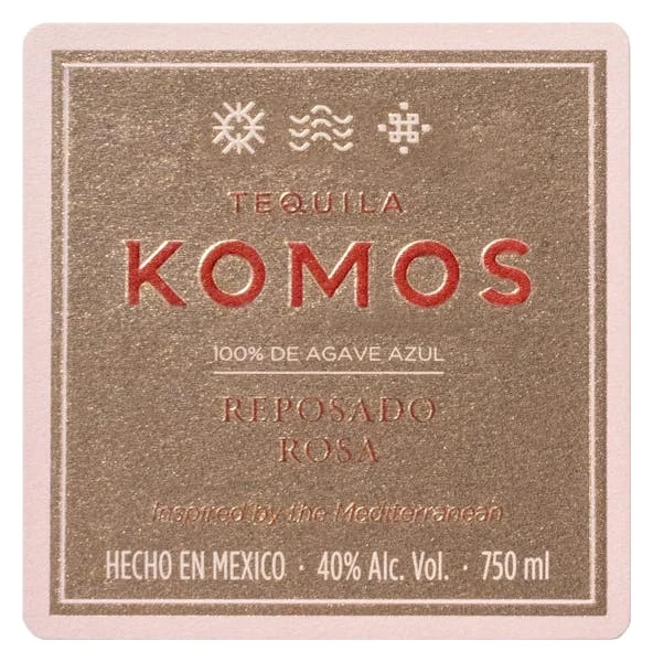 Komos Tequila Reposado Rosa 750ml 1 Komos Tequila Reposado Rosa 750ml
