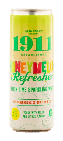1911 Spirits & Cidery Honeymelon Refresher 4-355ml 1 1911 Spirits & Cidery Honeymelon Refresher 4-355ml