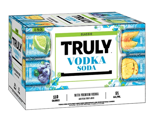 Truly Vodka Soda Classic Variety Pack 8-355ml 1 Truly Vodka Soda Classic Variety Pack 8-355ml