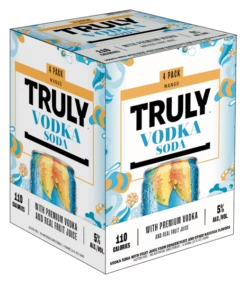 Truly Vodka Soda Mango Vodka Soda 4-355ml Cans