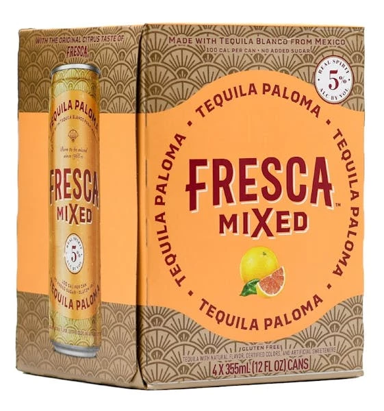 Fresca Mixed Tequila Paloma 4-12oz Cans 1 Fresca Mixed Tequila Paloma 4-12oz Cans