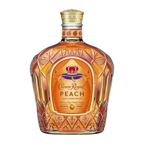 Crown Royal 'Peach' Whiskey 1.0L 1 Crown Royal 'Peach' Whiskey 1.0L