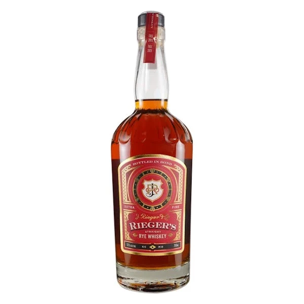J. Rieger 'Bottled In Bond' Straight Rye 100proof 1 J. Rieger 'Bottled In Bond' Straight Rye 100proof