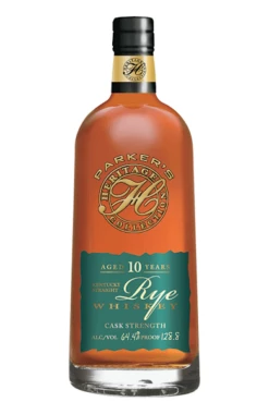 Parker's Heritage 10year Rye Whiskey 128.8proof