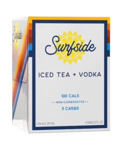 Surfside Cocktails Iced Tea + Vodka 4-12oz Cans