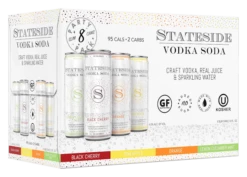 Stateside Vodka Soda Variety Pack 8-355ml Cans