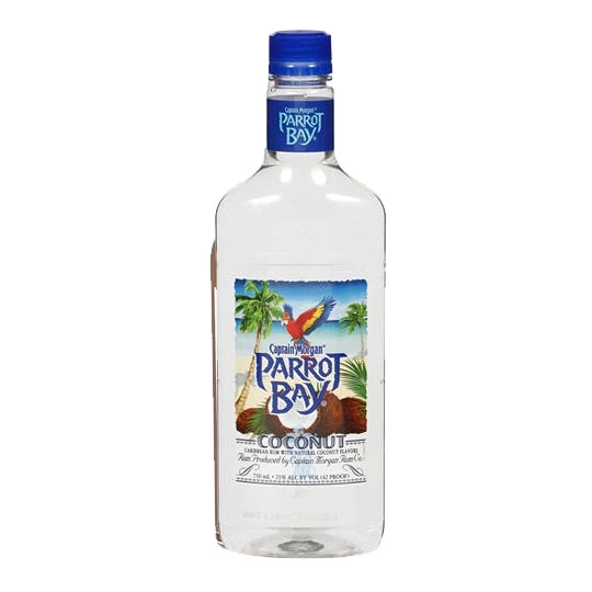 Captain Morgan's Parrot Bay Coconut Rum 1.75L 1 Captain Morgan's Parrot Bay Coconut Rum 1.75L