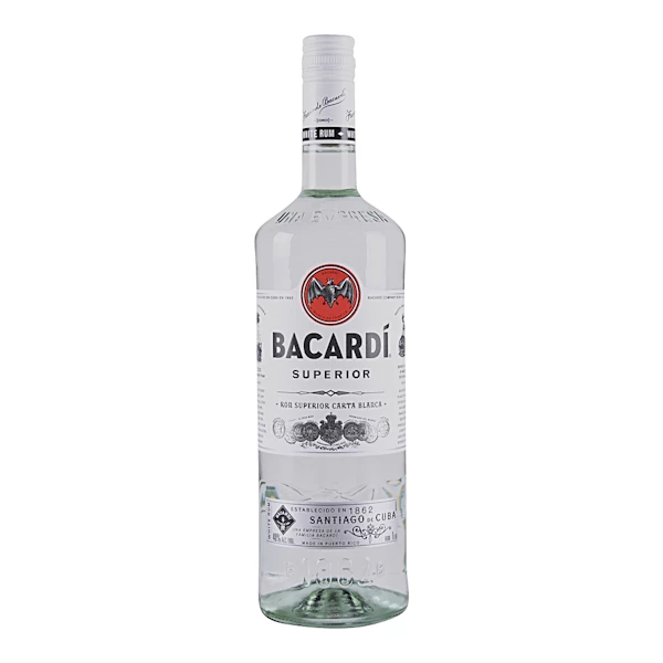 Bacardi 'Superior' 1.0L Silver Rum 1 Bacardi 'Superior' 1.0L Silver Rum