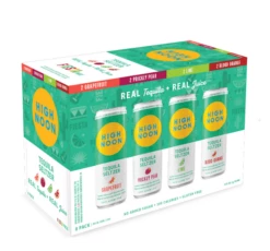 High Noon Fiesta Pack Seltzers Tequila And Soda 8-355ml Cans