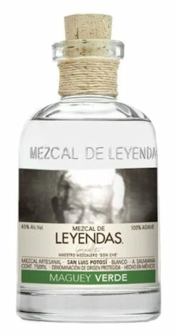 Mezcal De Leyendas Maguey Verde Mezcal 750ml