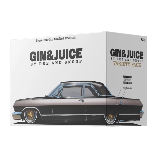 Gin & Juice Cocktails Variety Pack 8-355ml Cans 1 Gin & Juice Cocktails Variety Pack 8-355ml Cans